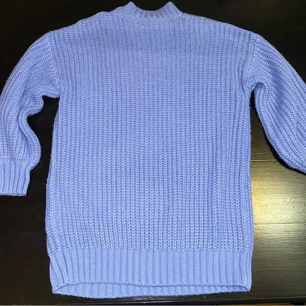 Lillusory‎ Blue Knit Sweater - Image 5