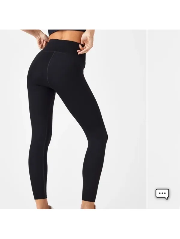 NWT SPANX Booty Boost 7/8 Length Leggings Very Black Women’s Plus size 1X 50186P - Image 14