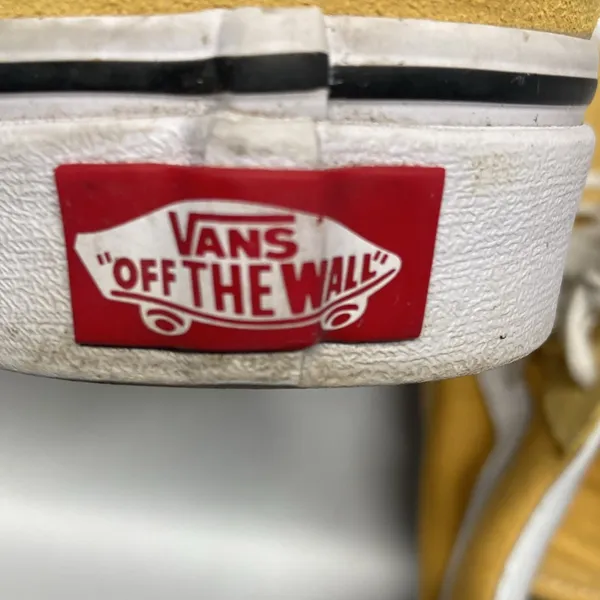 Vans Old Skool Yellow Suede Leather Canvas Women’s Size 10/ Men’s Size 8.5 - Image 5
