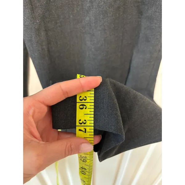 Zara Black Cropped Dress Pants Size 8 - Image 5
