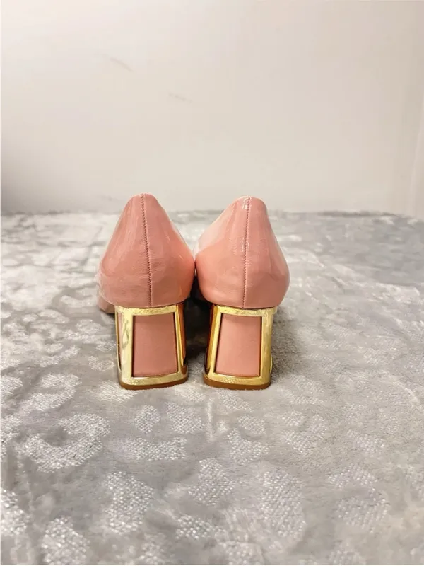 Ninety Union Blink Women’s Sz 10 Blush Pink Block Heel Pump - Image 2