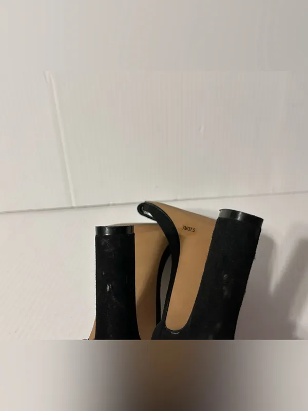 Vince Camuto Acelyn black leather high-heels women size 7 M - Image 7