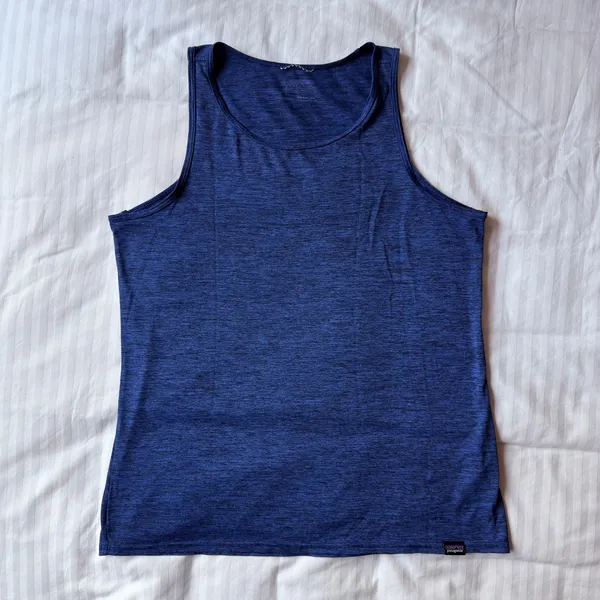 Patagonia Capilene Cool Daily Tank Top Women Small Viking Blue - Image 2
