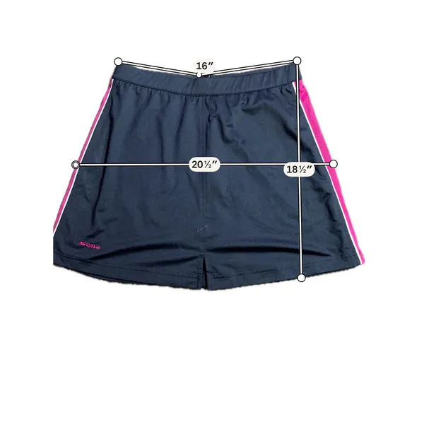 Bolle Sport Womens‎ Black Pink Mesh Side Panel Tennis Skort Size M Activewear - Image 4
