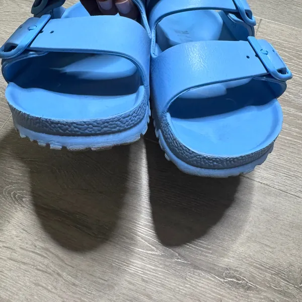 Birkenstock Arizona EVA Sky Blue Sandals Slides Womens 38 US 7 7.5 Waterproof - Image 3