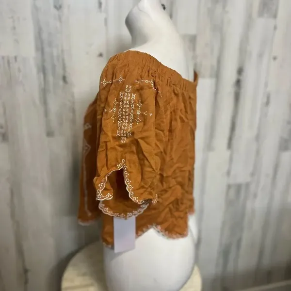 Crop top Brown Size L - Image 3