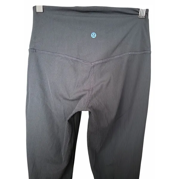 Lululemon Align Ribbed Mini Flared Pants *Extra Short  Espresso Women's Size 6 - Image 4