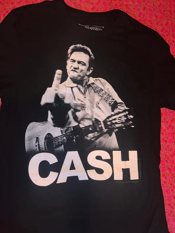 Johnny Cash Western Graphic Tshirt - Image 3