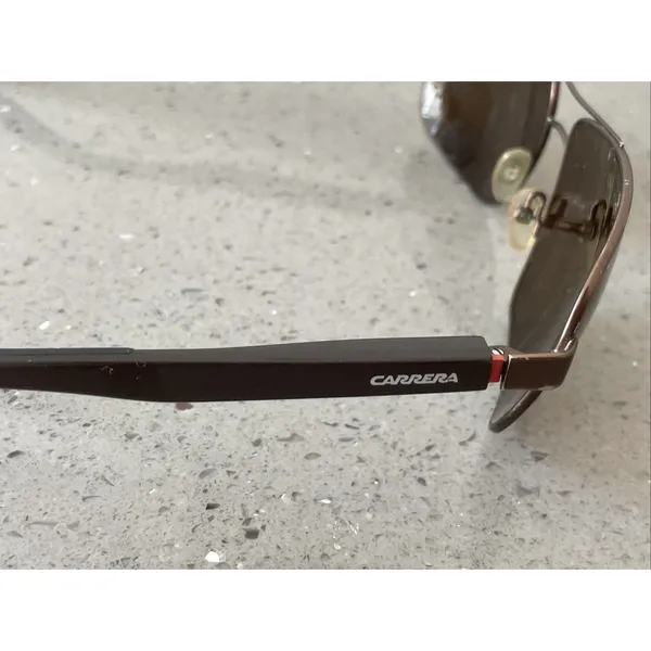 Carrera 8003 0RPU8 Brown Wrap Sunglasses Brown Lens 62-16 130 FRAMES ONLY - Image 9