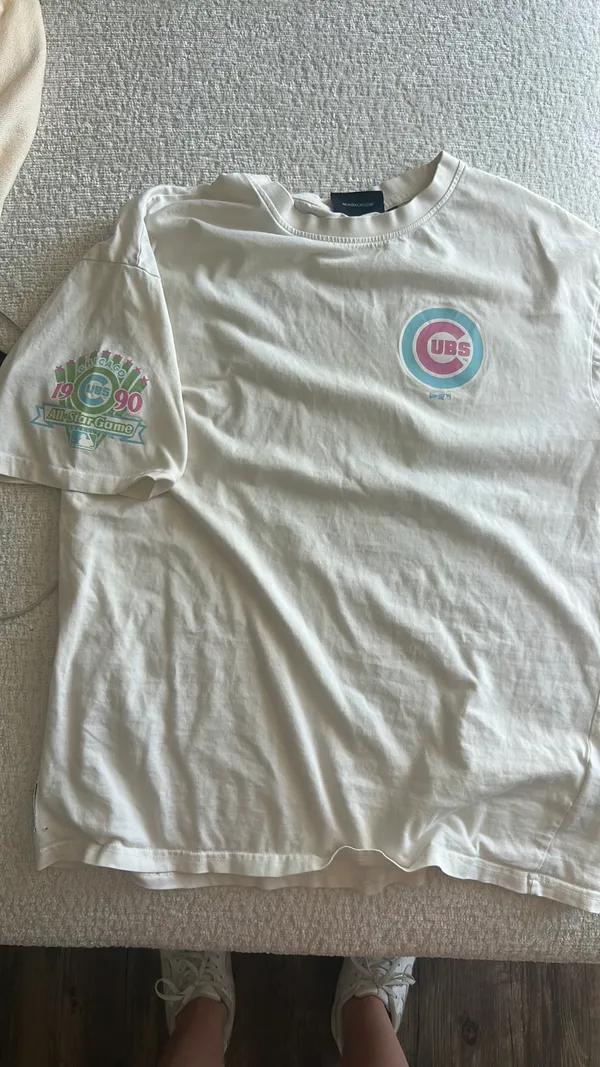 Cubs baseball tee White Size M - Image 3