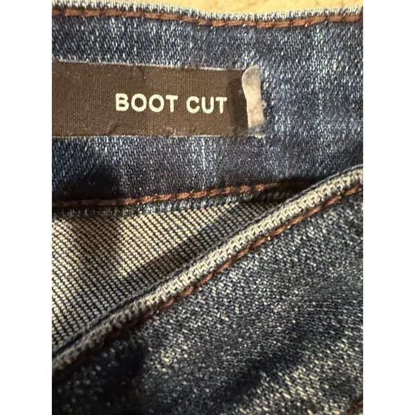 Judy Blue Women's Boot Cut Blue Denim Cotton Stretch Jeans Size 11/30 - Image 6