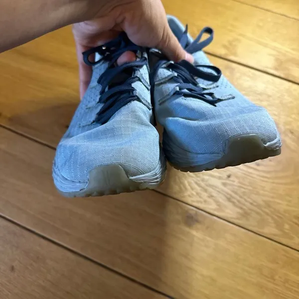 Nobull cross trainers blue knit shoe sneaker women’s 9 men’s 7.5 - Image 3