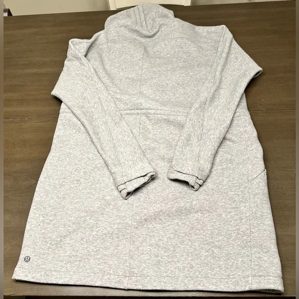 Lululemon Women’s Cardigan Sweater Gray-Size 6 - Image 13