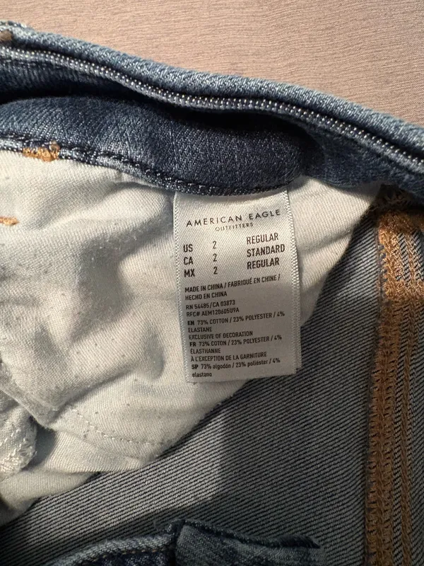 American Eagle Jeans Curvy Next Level Stretch High-Rise - Image 4