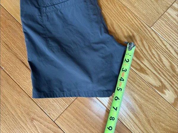 Patagonia Women's Charcoal Gray Athletic Shorts - Image 6