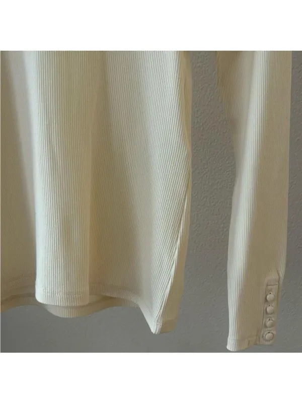 Sézane Felix Jumper Beige - Image 4