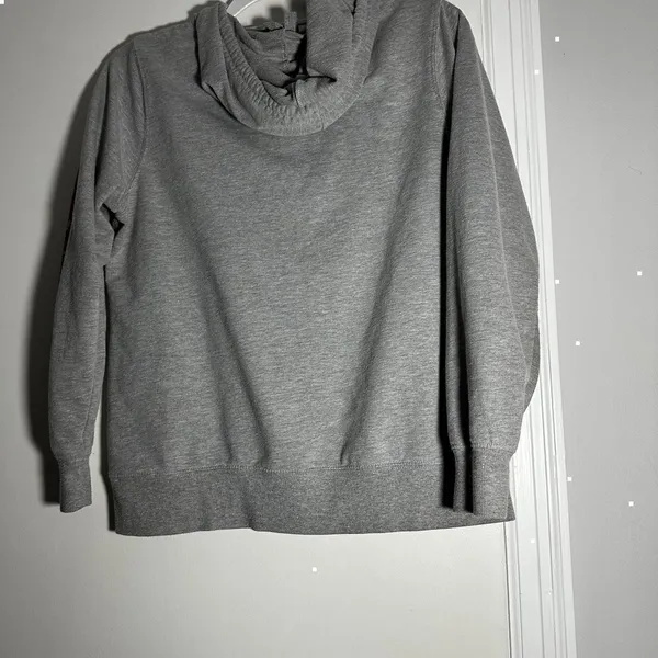 Disney Juniors Sz:XL 15-17 Classic Mickey Mouse Graphic Print Grey Cotton Hoodie - Image 4