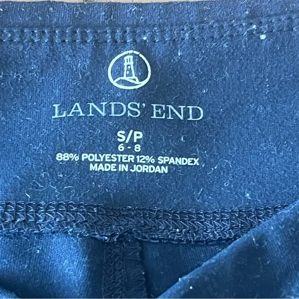LAND'S END Women's Straight Leg Elastic Waist Lounge Pants - Image 3