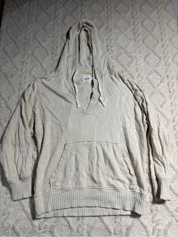 Aerie medium cream hoodie - Image 3
