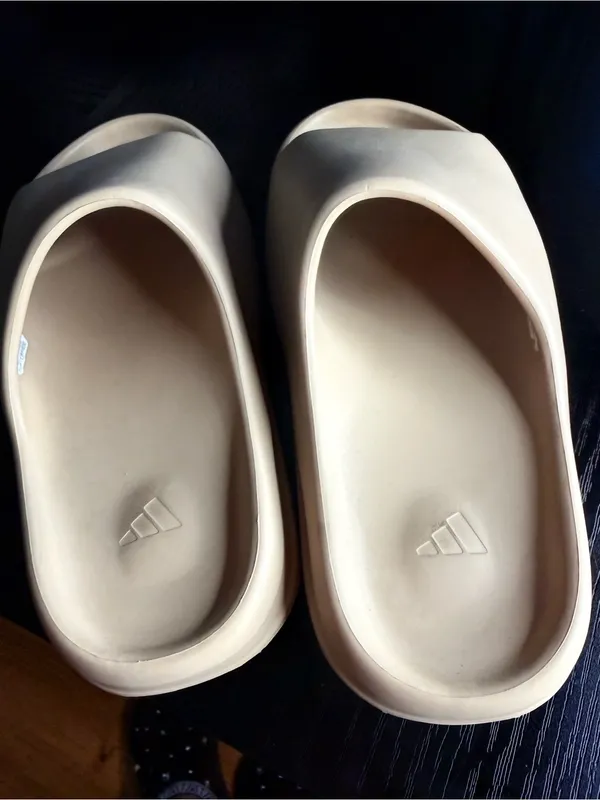 Adidas Yeezy RARE Slide Pure GX6138 Sand Foam Slides Men’s 7 Women’s 8 Pre-Split - Image 6