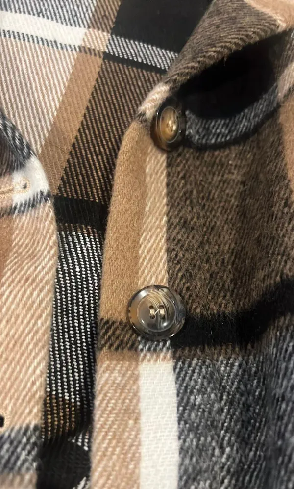 Plaid jacket Multiple Size M - Image 4
