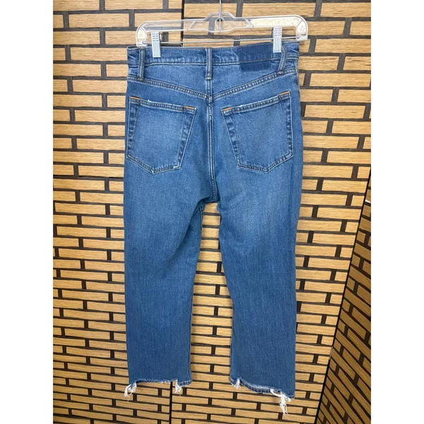 Abercrombie & Fitch The Ankle Straight Ultra High Rise‎ Jeans Size 28/6S - Image 2