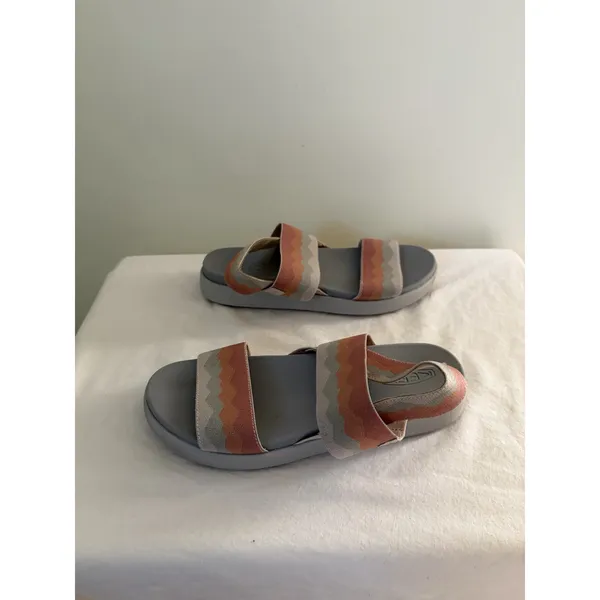 KEEN Elle Backstrap Sandals Womens 7.5 Brick Dust Vapor Comfort Walking - Image 5