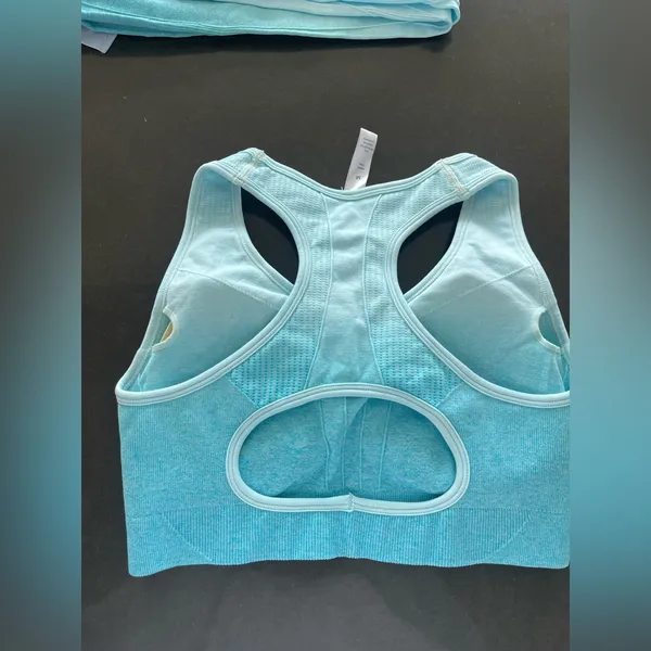 Nwot Sport Yoga Ombré Padded Set M - Image 4