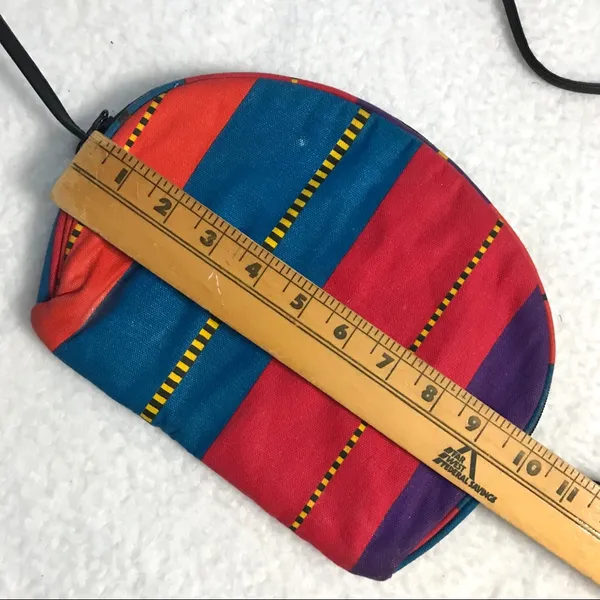 Vintage American‎ Weekend Small Bag Purse 80s 90s - Image 9