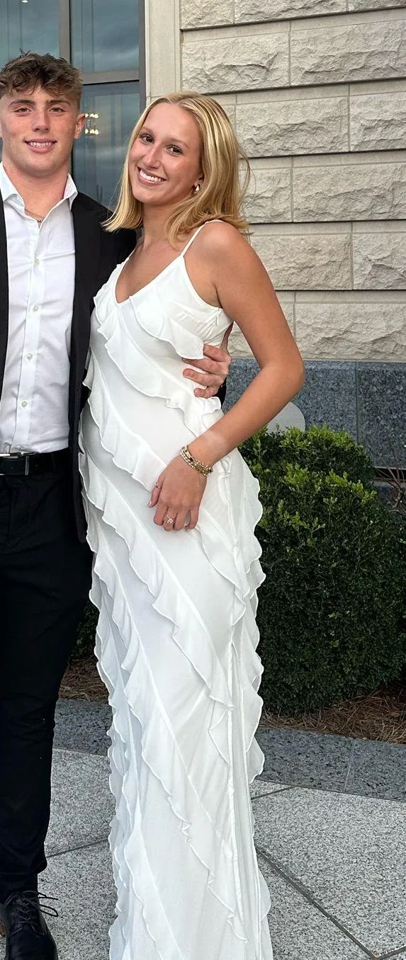 Altar'd State Dress White Maxi - Image 2