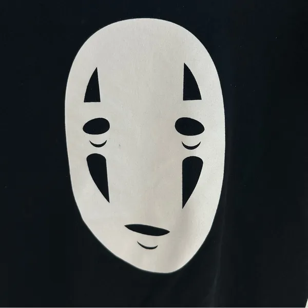 Spirited Away Off The Shoulder No Face Anime Graphic tee - Image 2