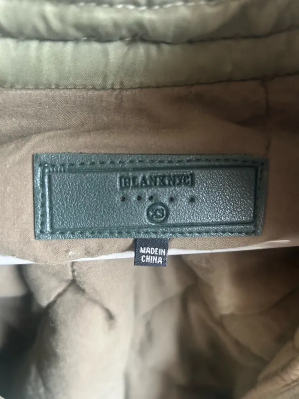 BLANK NYC Green Quilted Jacket - Image 2