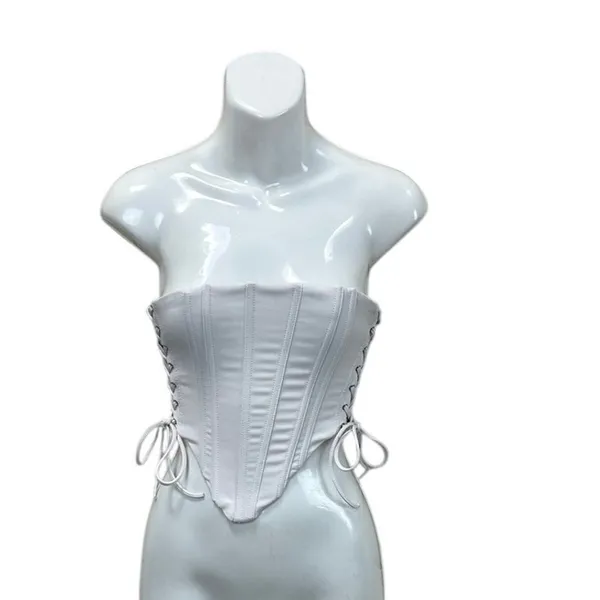 IAM.GIA Boned White Corset size XXS - Image 3
