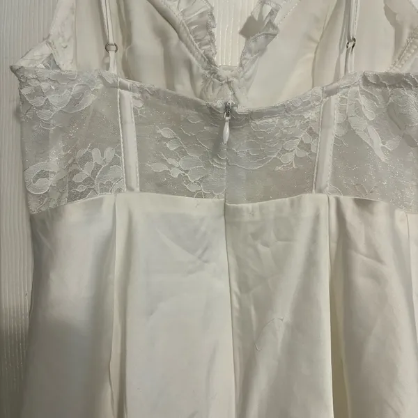 Selfie Leslie White Lace Mini Dress - Image 10