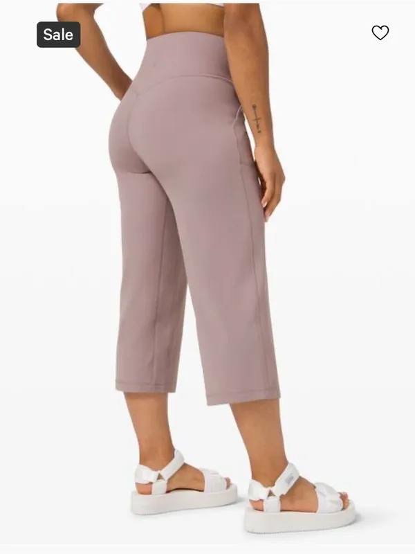 lululemon athletica Align Wide Leg Crop - Violet Verbena - Image 2