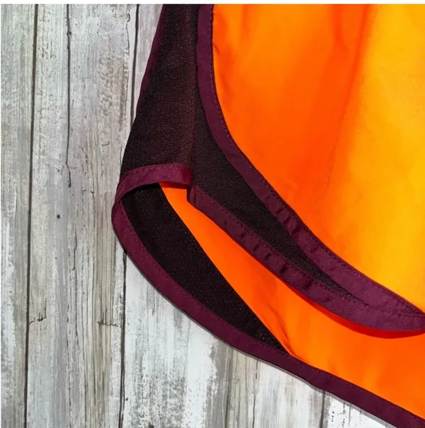 Nike Neon Orange Tempo Shorts •XS - Image 3