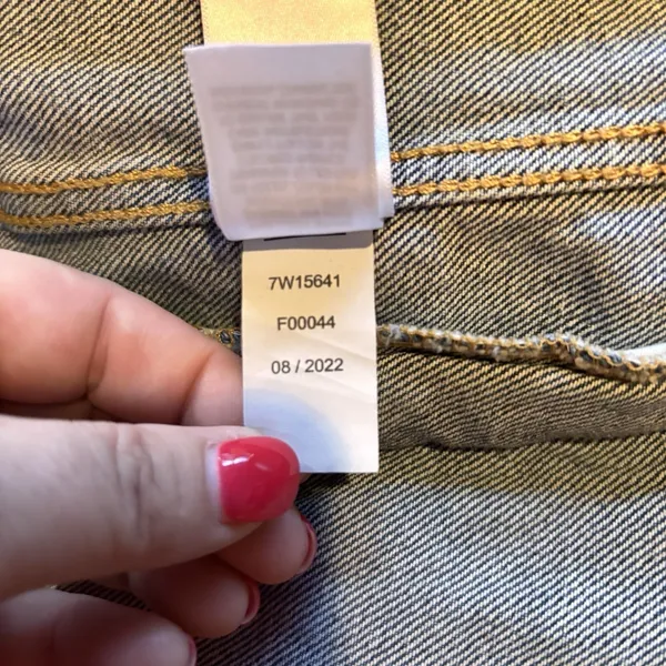 Lucky Brand Denim Jacket Womens XS Classic‎ Trucker Medium Wash - Image 6