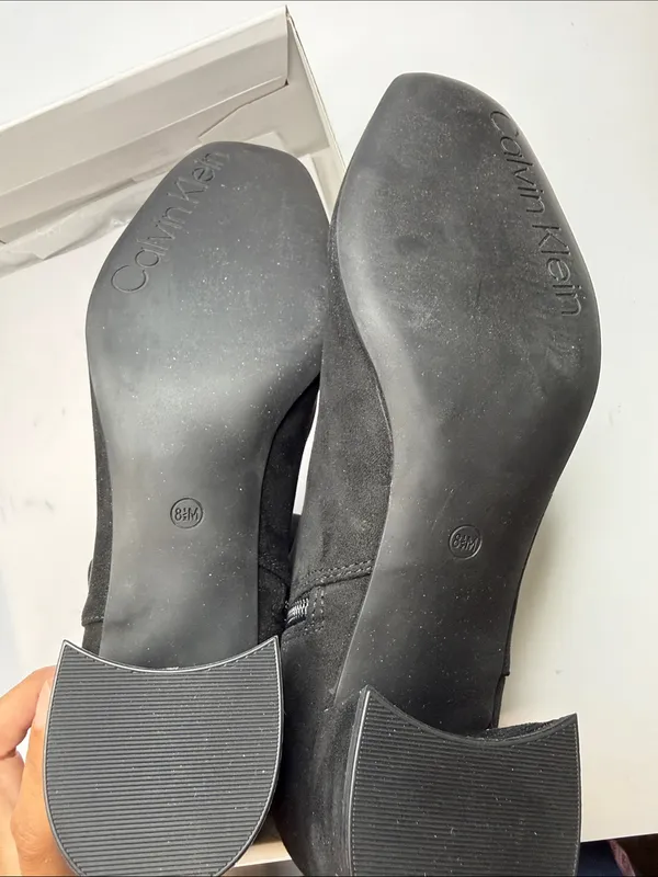 Calvin Klein Women's Parry Block Heel Ankle Booties Size 8.5M - Image 7