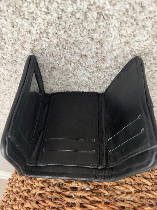Vintage 1990’s L’egent black leather wallet - Image 8