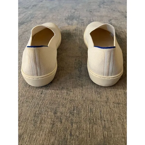 Rothy's Off White Cream The Original Slip On Sneaker Size 8 - Image 4