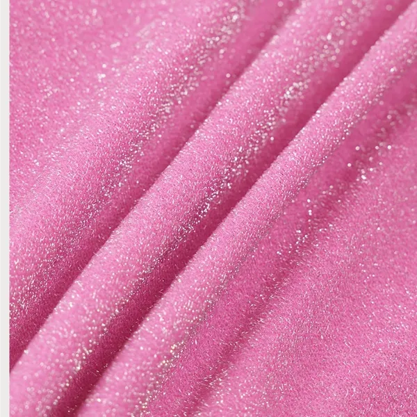 Berlook Pink Lurex Halter Triangle Bikini Top ONLY 64 - Image 7