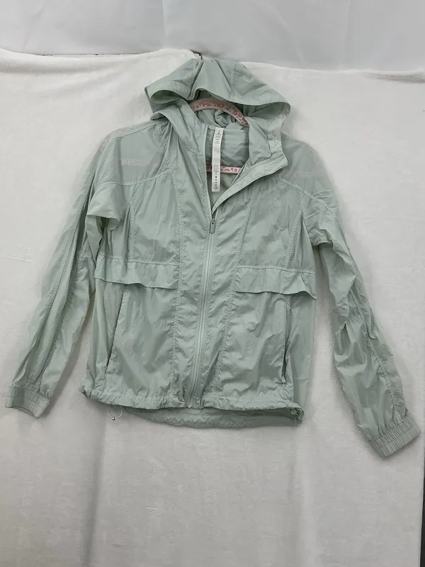 lululemon athletica Light Gray Hooded Utility Jacket 1088 - Image 2