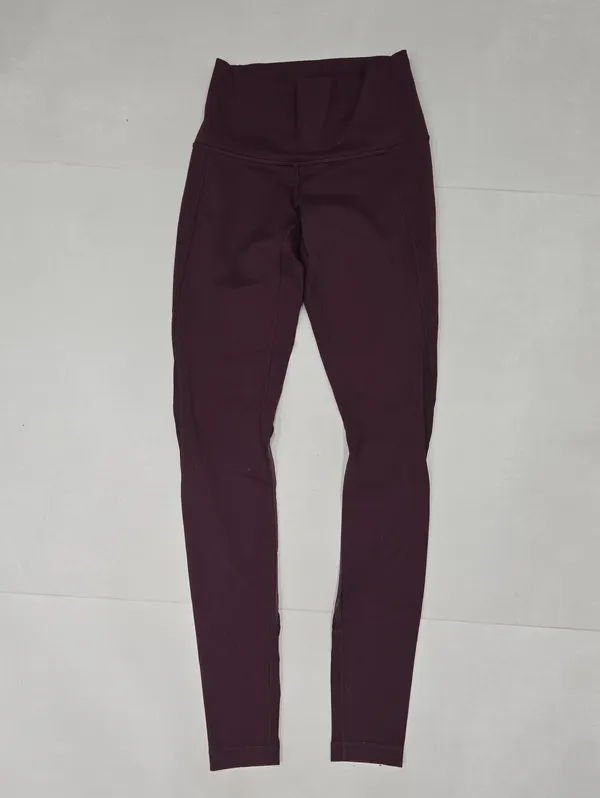 Lululemon Barre Star Pant in the Bordeaux Drama Size 6 - Image 7