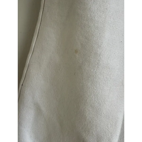 Tna Cozyaf Fleece Sweatpants White‎ XS Elastic Waist Drawstring Joggers - Image 4