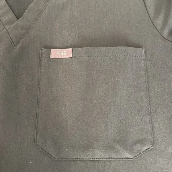 FIGS Women's green/Gray Katarina top sz s‎ - Image 3