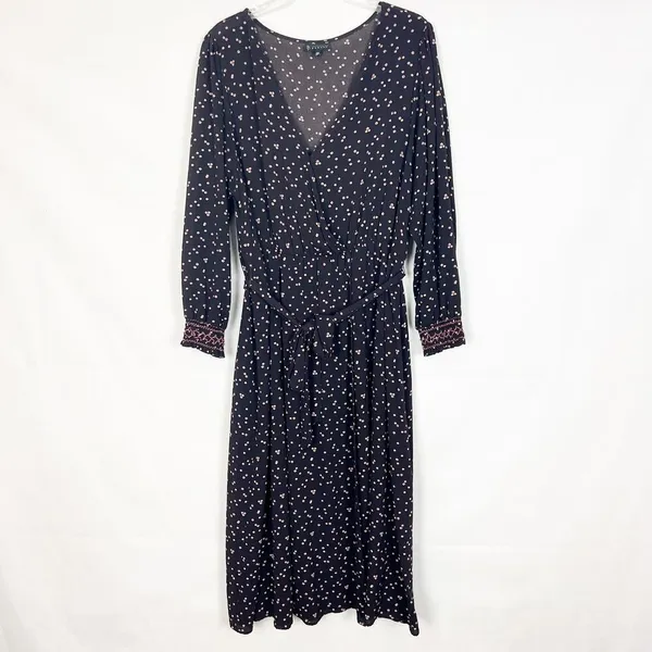 Bobeau Womens Long Sleeve Maxi Dress Size 2X Wedding Guest Party Cocktail Modest - Image 2