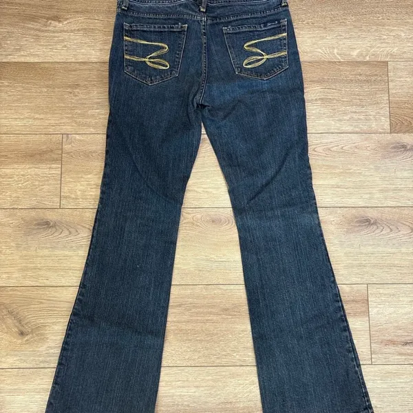 Seven7 Blue Flare Jeans - Image 5