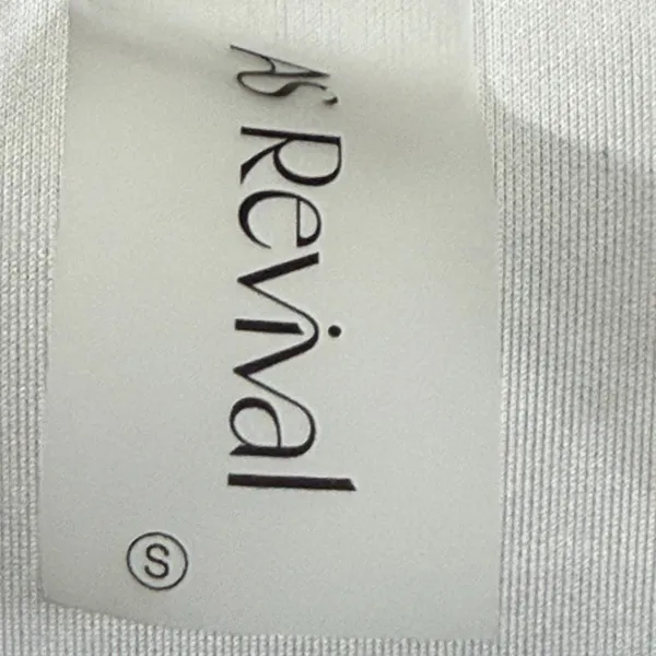 As Revival Heather Gray Women's V-Neck Sweatshirt - Image 4
