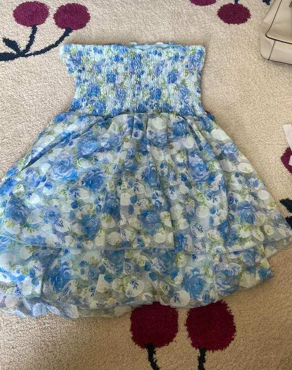 Strapless Dress Shein Mini - Image 2