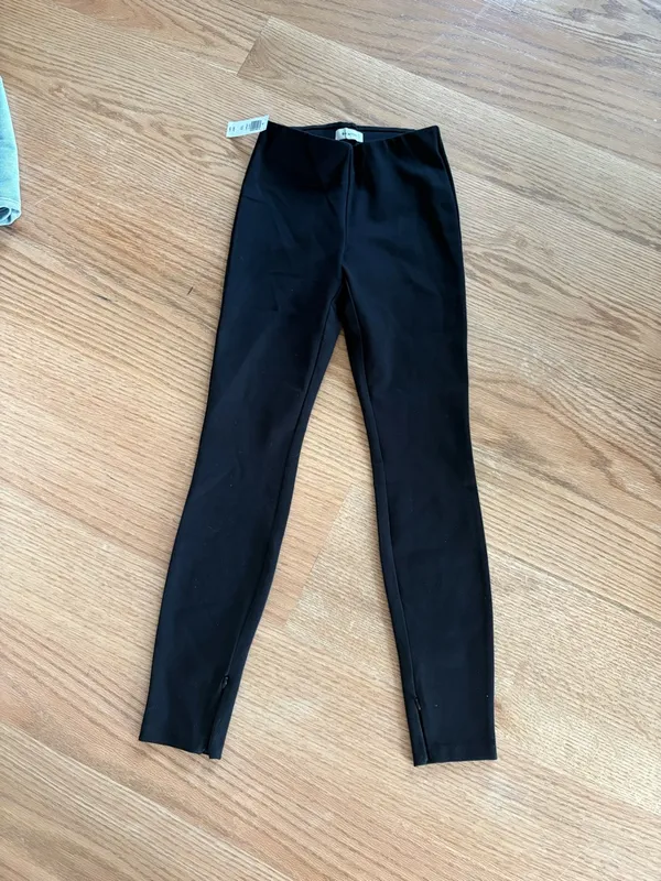 Aritzia Black Slim Tailored Pants - Image 3